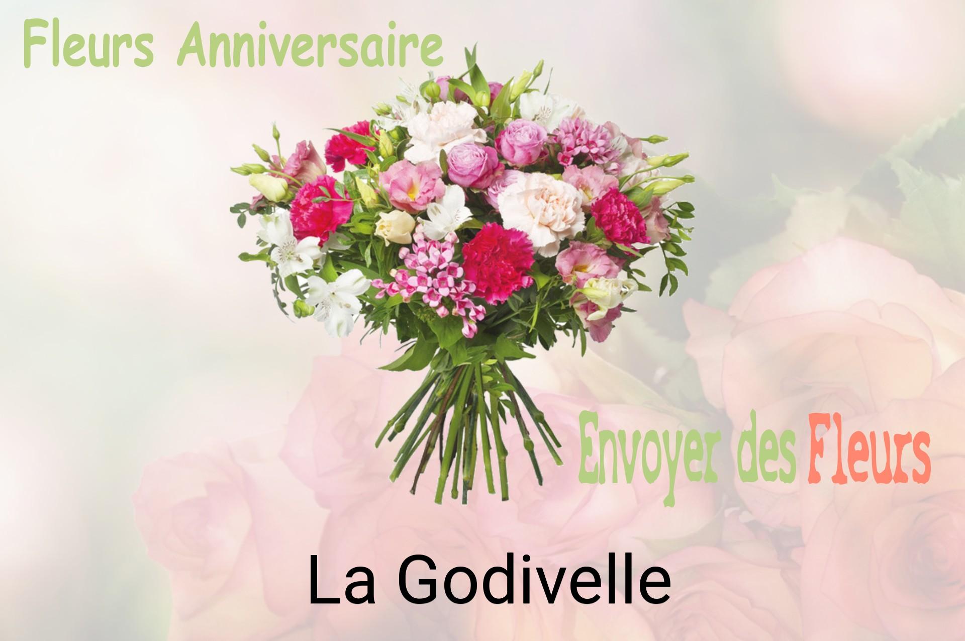 Bouquet de fleurs d’anniversaire livré à La Godivelle